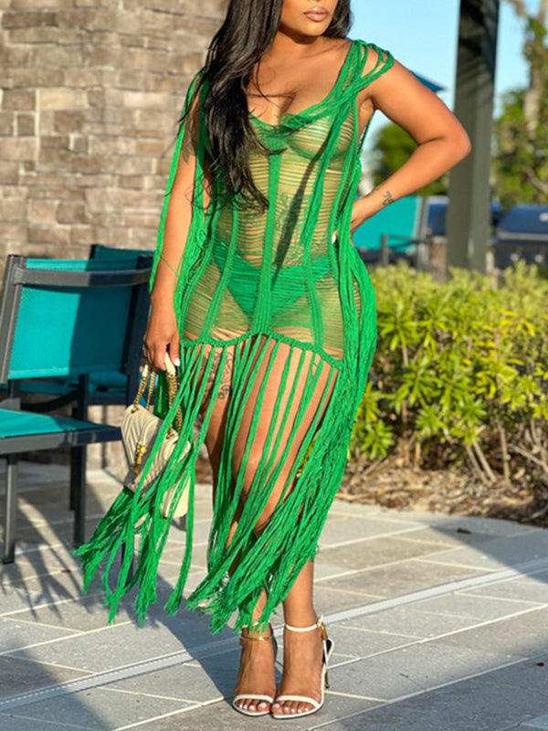 Fringe Shredded Dress – HAUS SAVAGE