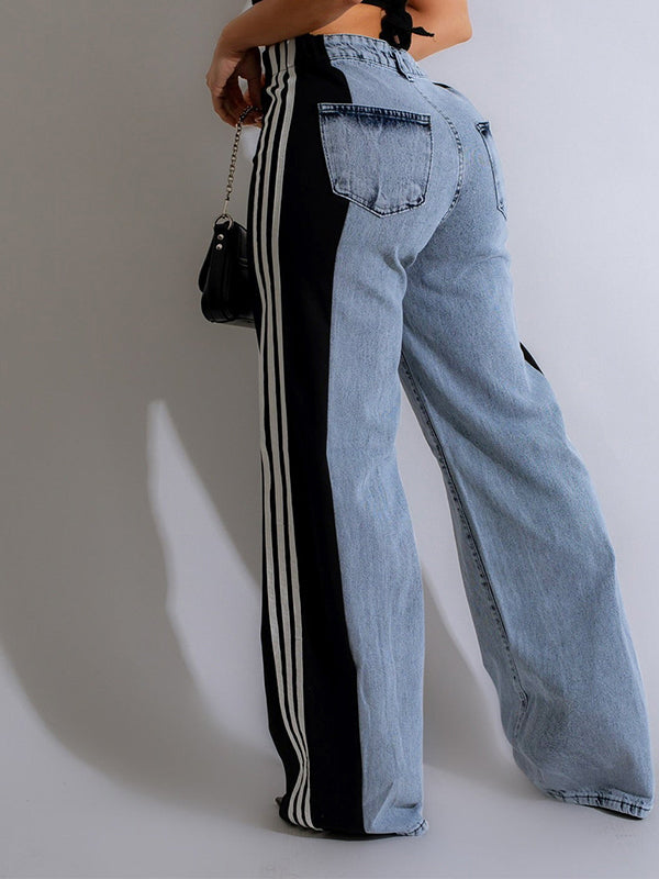 Side Stripe Jeans