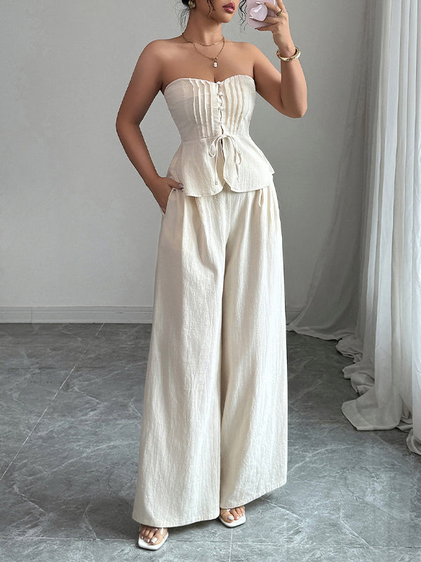 Emry Tube Top Pant Set main image 1