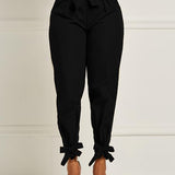 Tied Cuff Pants