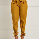 Tied Cuff Pants