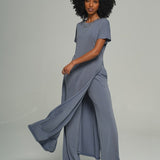 Slit Tunic & Pants Set