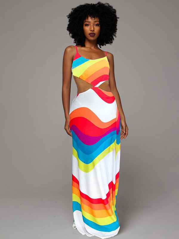 Colorblock Cami Dress -- sold out