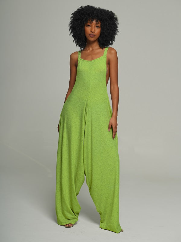 X-Cross Back Harem Jumpsuit