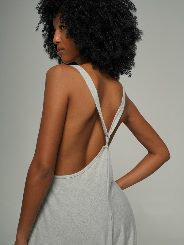 X-Cross Back Harem Jumpsuit