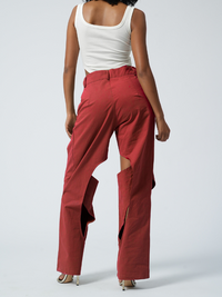 Cutout Pants