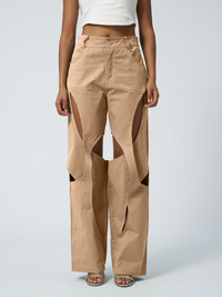 Cutout Pants