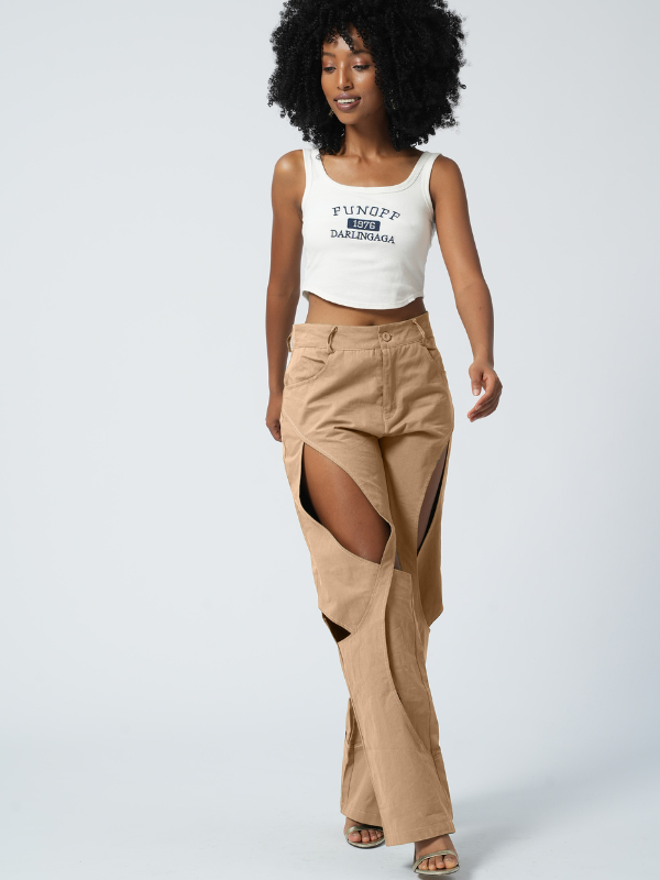 Cutout Pants