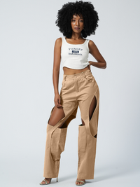 Cutout Pants