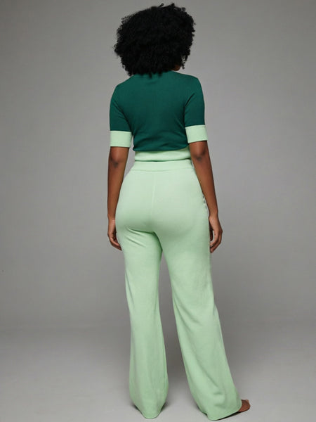 Polo Top & Pants Set