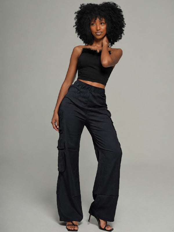 Black Cargo Pants