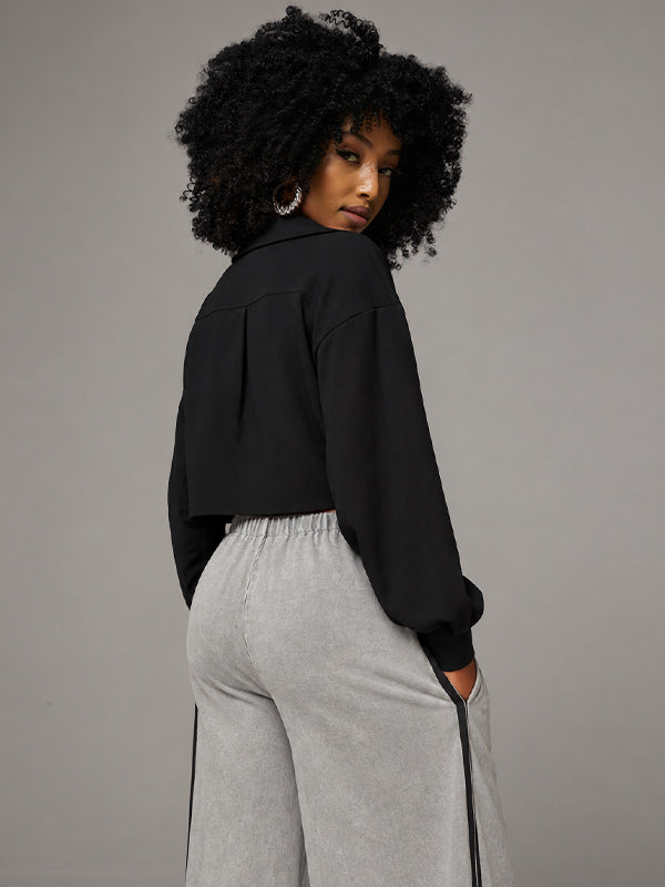 Solid Cargo Shirt