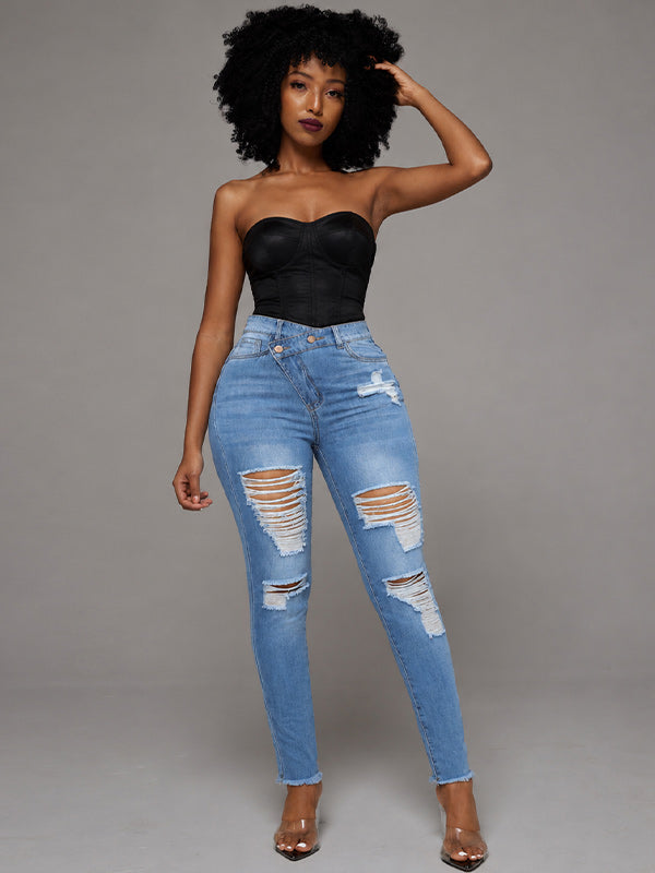Ripped Skinny Jeans