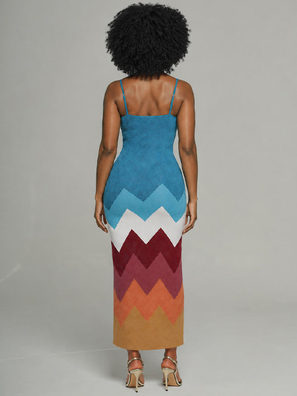 Printed Cami Bodycon Dress
