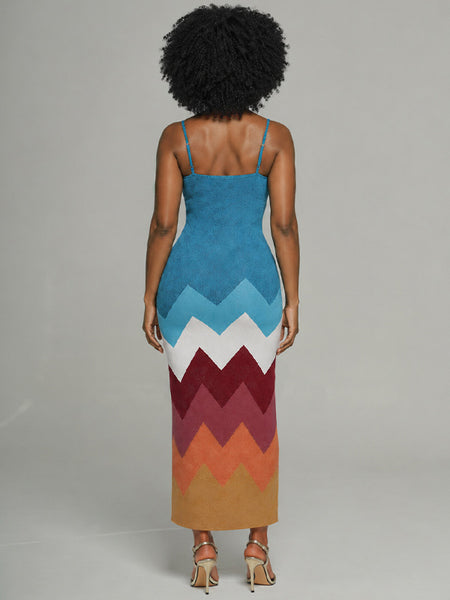 Printed Cami Bodycon Dress