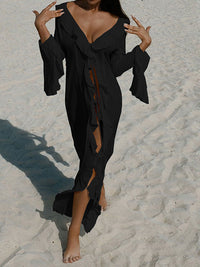 Ruffle Tied Dress