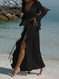 Ruffle Tied Dress