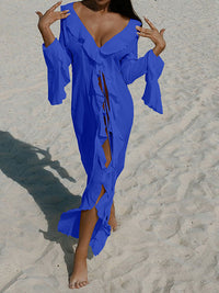 Ruffle Tied Dress