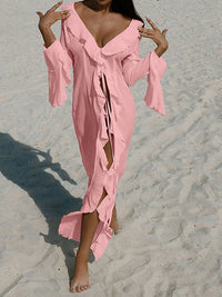 Ruffle Tied Dress