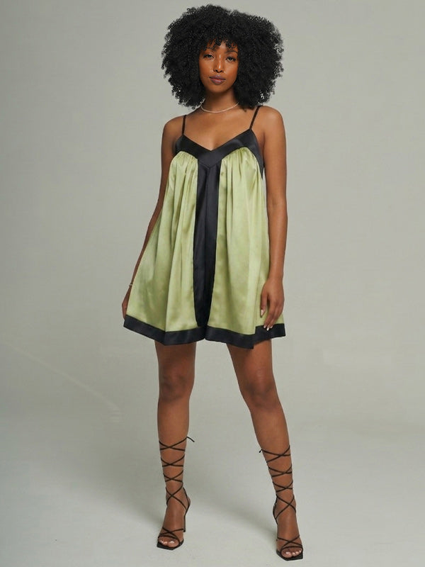 Two-Tone Cami Dress