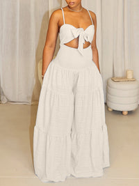 Wide-Leg Cami Jumpsuit