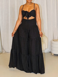 Wide-Leg Cami Jumpsuit