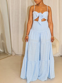 Wide-Leg Cami Jumpsuit