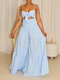 Wide-Leg Cami Jumpsuit