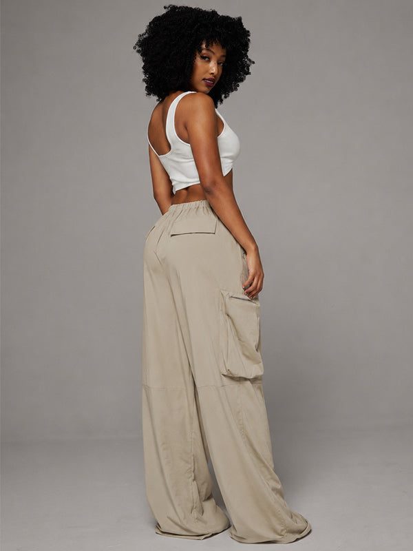 Zip Cargo Pants
