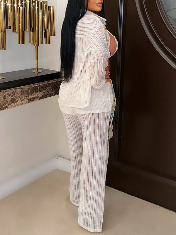 Crochet Three-Piece Set