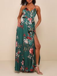 Printed Tied Cami Dress