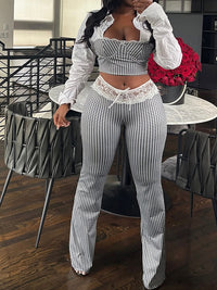 Lace Combo Cami Top & Pants Set