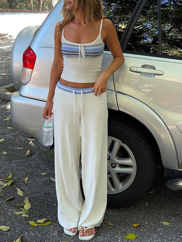 Stripe Cami Top & Pants Set