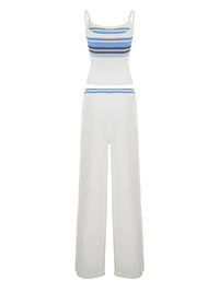 Stripe Cami Top & Pants Set