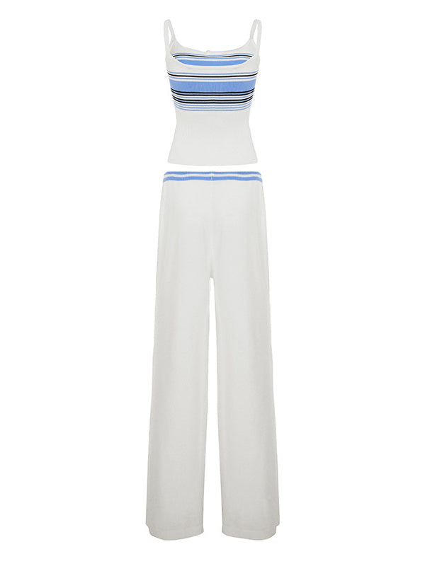 Stripe Cami Top & Pants Set