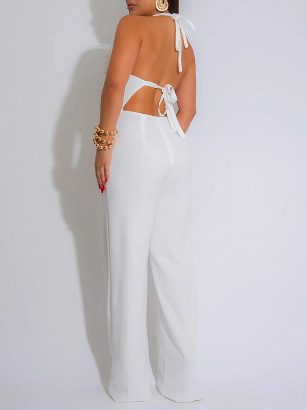Links Halter Jumpsuit