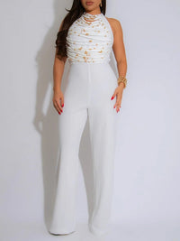 Links Halter Jumpsuit