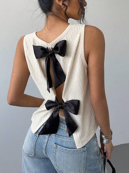 Bowknot Tank Top
