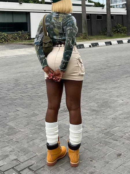 Solid Cargo Skirt