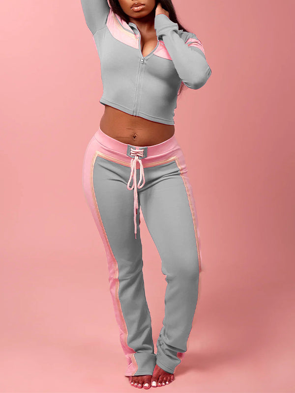 Colorblock Three-Piece Set