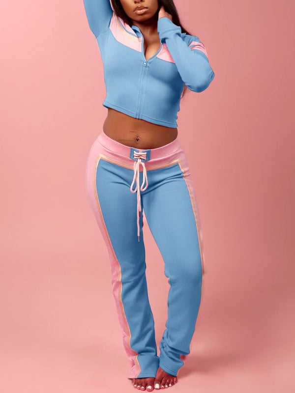 Colorblock Three-Piece Set