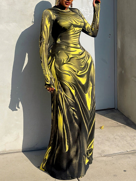 Printed Maxi Dress
