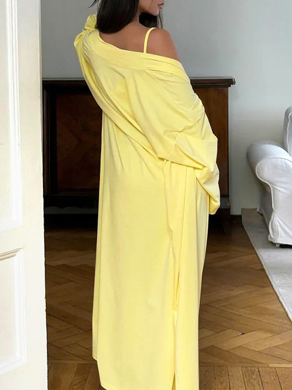 Solid 3PC Pant Set