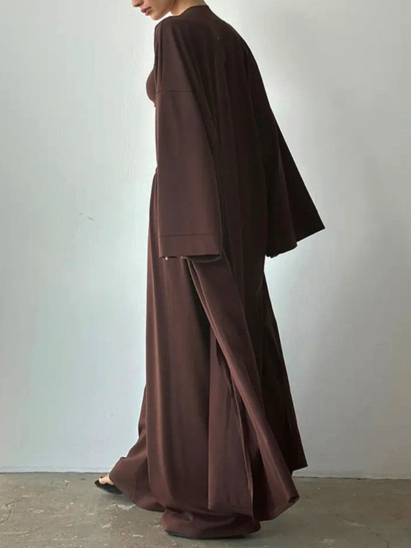 Solid 3PC Pant Set
