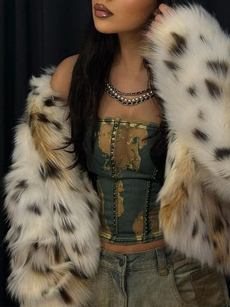 Faux Fur Coat