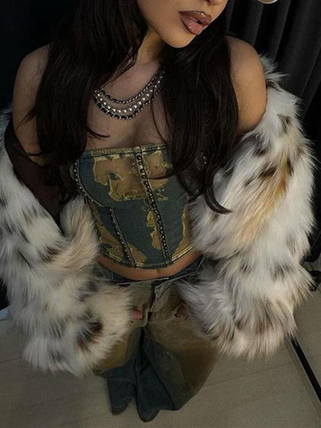 Faux Fur Coat