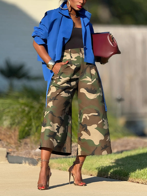 Button-Front Shirt Jacket