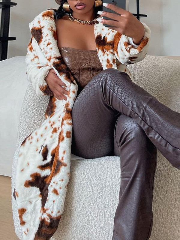 Fleece Long Coat