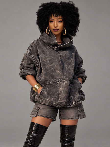 Wash Pullover Hoodie