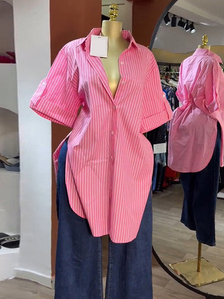 Stripe Tunic Shirt